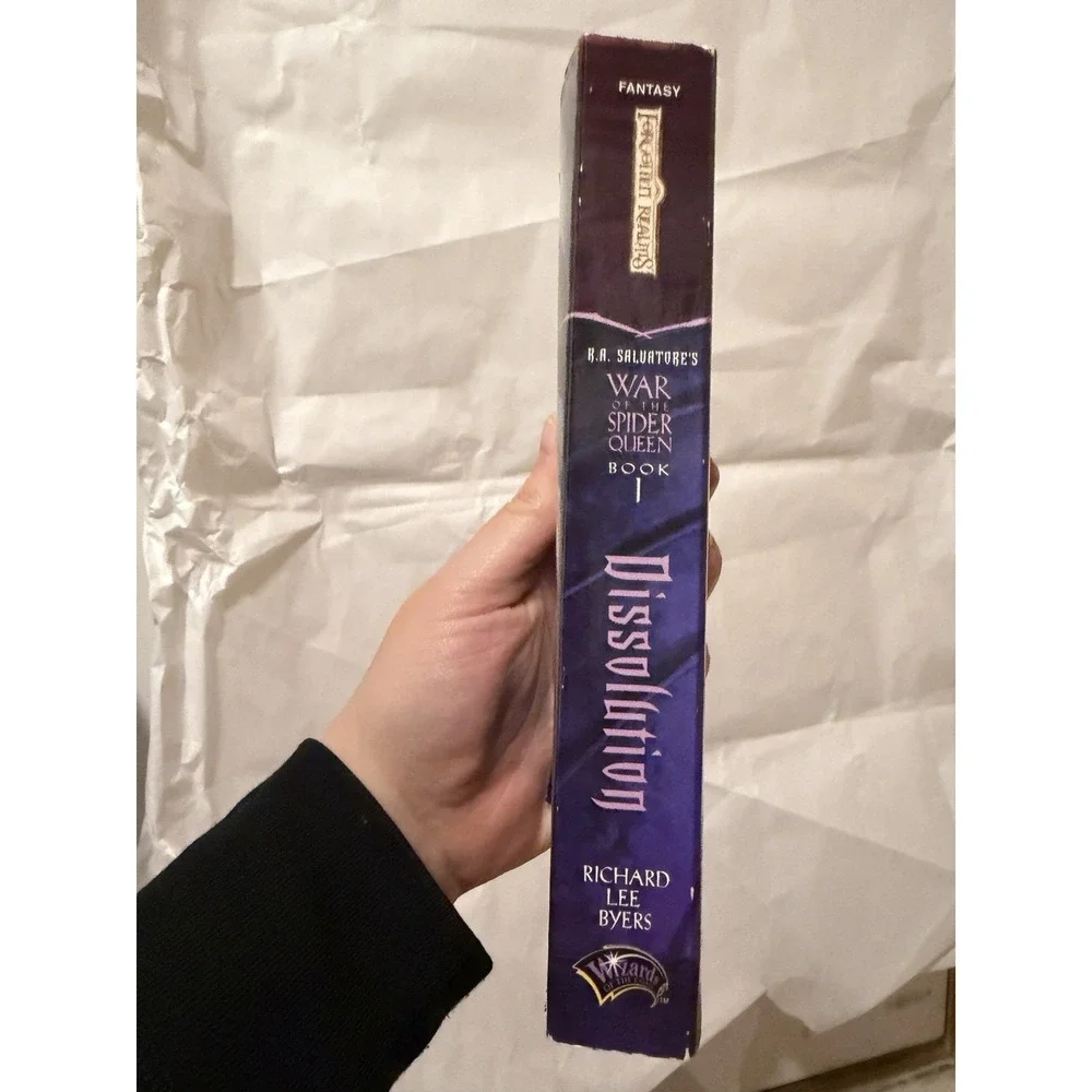 Dissolution : War of the Spider Queen Richard Lee Byers (2003, Trade Paperback)